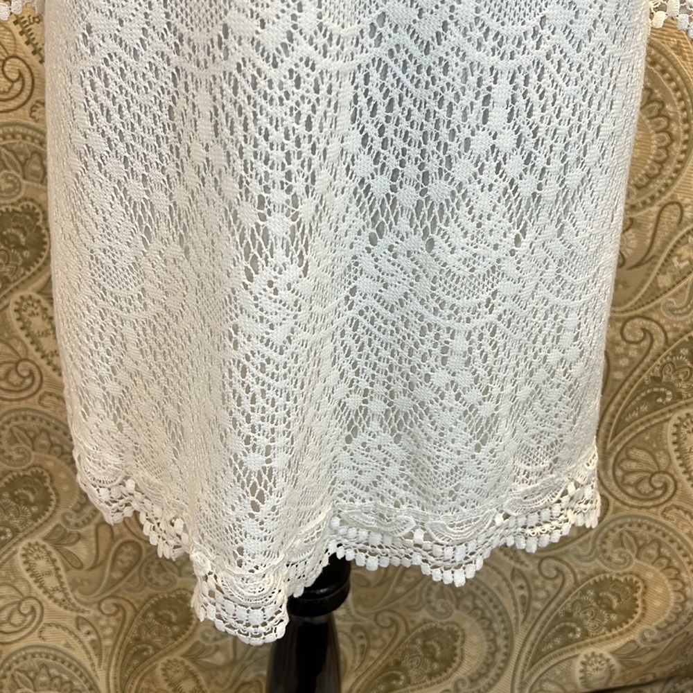 DIVIDED by H&M Lace Mini Dress EUC SZ 8 - Picture 5 of 7